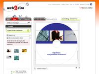 CDs und DVDs online gestalten – Web2Disc lässt keine Fragen offen