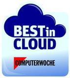 Die Solinger PCS AG mit ihrer Cloud-Lösung „UNIQUE Business for SaaS“ beim „Best in Cloud“-Award der COMPUTERWOCHE in Mainz