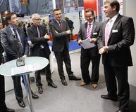 Ministerialdirektor Rolf Schumacher besucht Planat auf der IT&Business Ministerialdirektor Rolf Schumacher besucht Planat auf der IT&Business