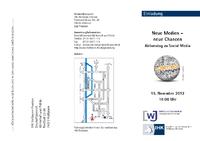 Neue Medien – neue Chancen