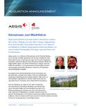 Aegis Software meldetÜbernahme der diplan GmbH und diplan Asia