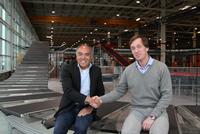Neue Aufgaben für Martijn van der Lande und Willem Thielsch von Vanderlande Industries