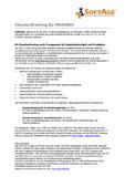 StandardCosting für MESONIC