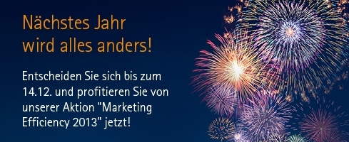 Aktion“Marketing Efficiency 2013″: mehr Effizienz im Marketing dank BrandMaker