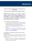 Informatica Cloud Winter 2013 verbessert Cloud Integration und Datenqualität