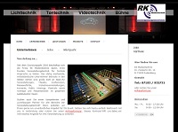 Neue Internetpräsenz bei RK Medientechnik