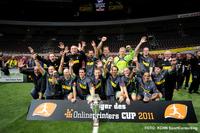 Internationales Hallenfußballturnier Onlineprinters-CUP 2012 in Dortmund