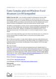 Canto Cumulus jetzt mit Windows 8 und Mountain Lion OS kompatibel