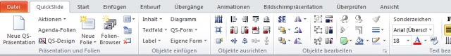 QuickSlide macht PowerPoint benutzerfreundlicher
