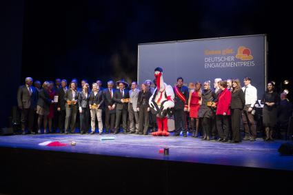 Deutscher Engagementpreis 2012 – Preisträger aus fünf Bundesländern (BILD)