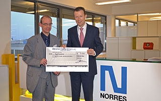 Arche Noah freut sich über NORRES Weihnachtsspende Arche Noah freut sich über NORRES Weihnachtsspende