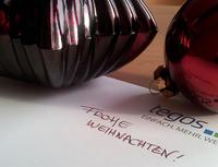 tegos GmbH Dortmund: Spenden statt Geschenke als Weihnachtsmotto 2012