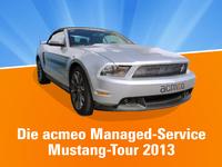 Mehrwerte für Systemhäuser: Die acmeo Managed-Service-Mustang-Tour startet am 16. Januar 2013