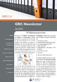IT-Organisation – GRC Partner GmbH Newsletter Q1 – 2013