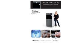 Neuer 3D-Drucker ProJet 3510 für Funktions Prototypen