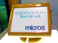 MICROS – hat einen weiteren Meilensteinzahl zu vermelden:  Das Ein-Millionste POS Terminal von MICROS wurde weltweit ausgeliefert