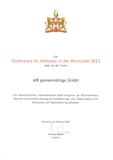 AfB gewinnt Förderpreis für Inklusion in der Wirtschaft