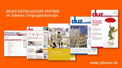 Karriere an und nach der Hochschule / Die duz – deutsche Universitätszeitung kooperiert mit Jobware (BILD)
