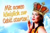 Mit acmeo?königlich? und informativ in den CeBIT-Tag starten: der Cloud-Distributor lädt zum Info-Frühstück ein