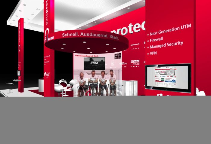 Charity-Aktion am CeBIT-Stand: gateprotect spendet für sportliche Besucher und unterstützt benachteiligte Jugendliche