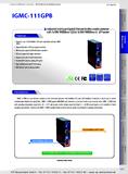 IGMC-111GPB? Gigabit Media Converter: Von Kupfer auf Glas