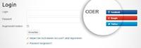 Contrexx 3: Service Pack 2 mit Social Login