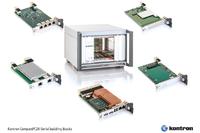 Kontron erweitert Systemkompetenz mit dem Launch einer Familie an  vorintegrierten CompactPCI Serial Baugruppen