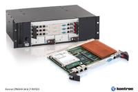 Kontrons 6HE CompactPCI Prozessorboard und Chassis bieten  industrieweit erstmals 10 GbE Systemdurchsatz