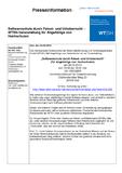 Softwareschutz durch Patent- und Urheberrecht -WTSH-Veranstaltung für Angehörige von Hochschulen