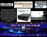 Panasonic erhält Award der AV-Industrie für bei Olympia 2012 eingesetzte Projektoren