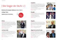 Die 10 Sieger des Münchener Businessplan Wettbewerbs 2013 ? Stufe 1: High-Tech Gründer ganz vorne