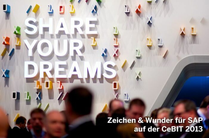 Zeichen & Wunder gestaltet imposanten SAP Stand auf der CeBIT 2013