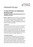 In sieben Schritten zum erfolgreichen Big-Data-Projekt