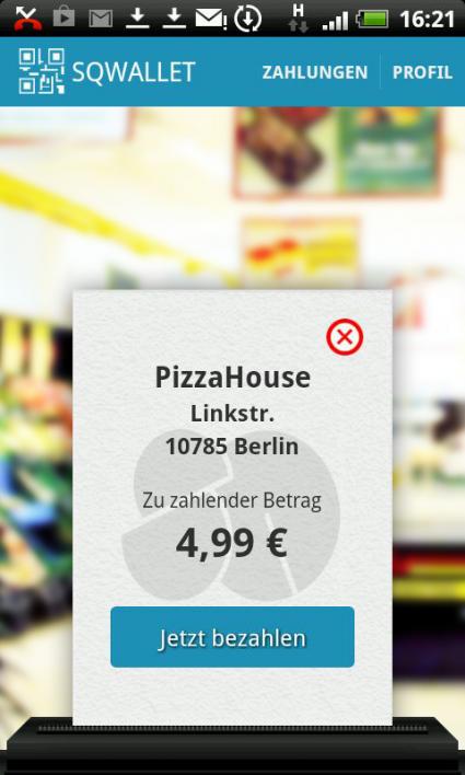 Payment App macht jetzt auch Androidgeräte zum Portemonnaie (BILD)