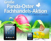 Panda-Fachhandels-Aktion: Der Osterhase bringt iPads und 3D-Fernseher