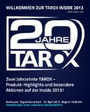 TAROX INSIDE 2013: Die Produkt-Highlights