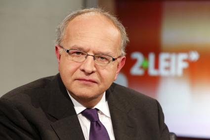 Sündenbock Deutschland – Europa in der Zerreißprobe
Volker Kauder und Jürgen Trittin zu Gast bei „2+Leif“ am 8. April 2013, 23 Uhr im SWR Fernsehen (BILD)