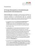 MT-Energie: Stellungnahme zur Kursentwicklung der börsennotierten Unternehmensanleihe