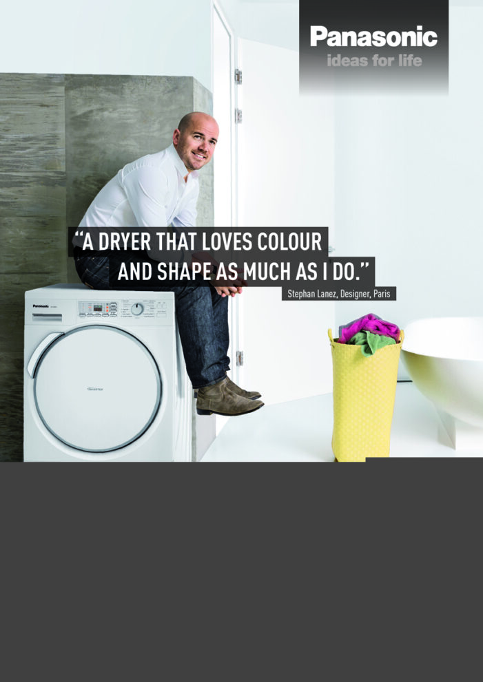 KKLD* kreiert europäische Markenkampagne für Panasonic Home Appliance Produkte