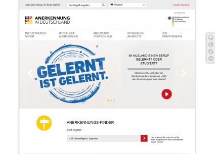 denkwerk ebnet neue Wege zur „Anerkennung in Deutschland“ für im Ausland ausgebildete Fachkräfte / Redesign des Portals anerkennung-in-deutschland.de / Aktivierungsoffensive für Initiative des BIBB (BILD)