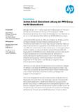 Jochen Erlachübernimmt Leitung der PPS-Group bei HP Deutschland Jochen Erlachübernimmt Leitung der PPS-Group bei HP Deutschland