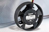 Runder Hochleistungslüfter für die LED-Kühlung