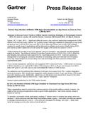 Gartner Says Number of Mobile CRM Apps Downloadable on App Stores to Grow to Over 1,200 by 2014