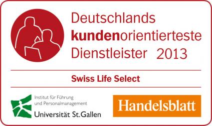 Swiss Life Selectüberzeugt mit hoher Kundenorientierung (BILD)