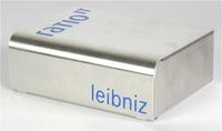 Leibniz ist ein formschönes Aluminium-Gehäuse für Kontron pITX-SP Pico-ITX?-Boards