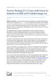 Partner Meeting 2013: Canto stellt Vision für Zukunft von DAM und Produktstrategie vor