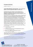 Credit Management international – Prof. Schumann GmbH auf drei europäischen Messen im Mai 2013