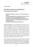 MT-Energie: Erweiterung der Geschäftsleitung – Konzernergebnis leicht negativ