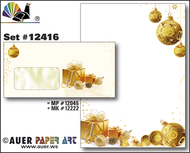Sonderverkauf von Motivpapier und Kuverts bei Auer Paper Art