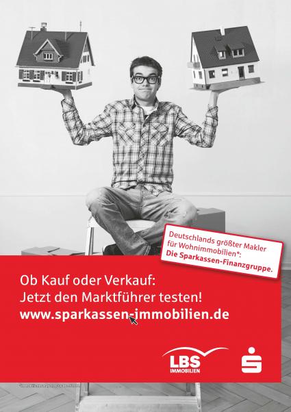 LBS Immobilien GmbH: Mit Rekord ins neue Geschäftsjahr / Marktführer in Rheinland-Pfalz – Vermittlungsleistung weit über Vorjahr: 13 Prozent mehr Immobilien, Objektwert um 20 Prozent gestiegen (BILD)